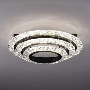 Lustra LED Cu Telecomanda, Elit's, EsnM401-BK, 112W, Negru