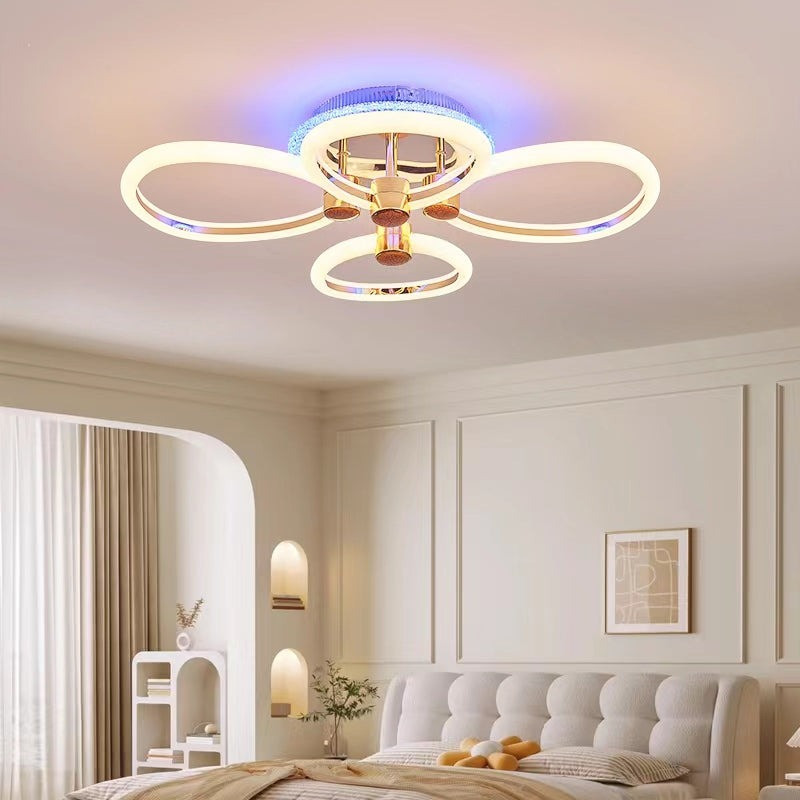 Lustra Led Cu Telecomanda, Elit's, Opal, 126 w Intensitate Reglabila, RGB