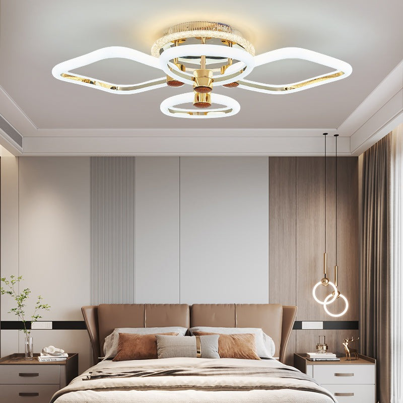 Lustra Led Cu Telecomanda, Elit's, Opal E, 126 w Intensitate Reglabila, RGB