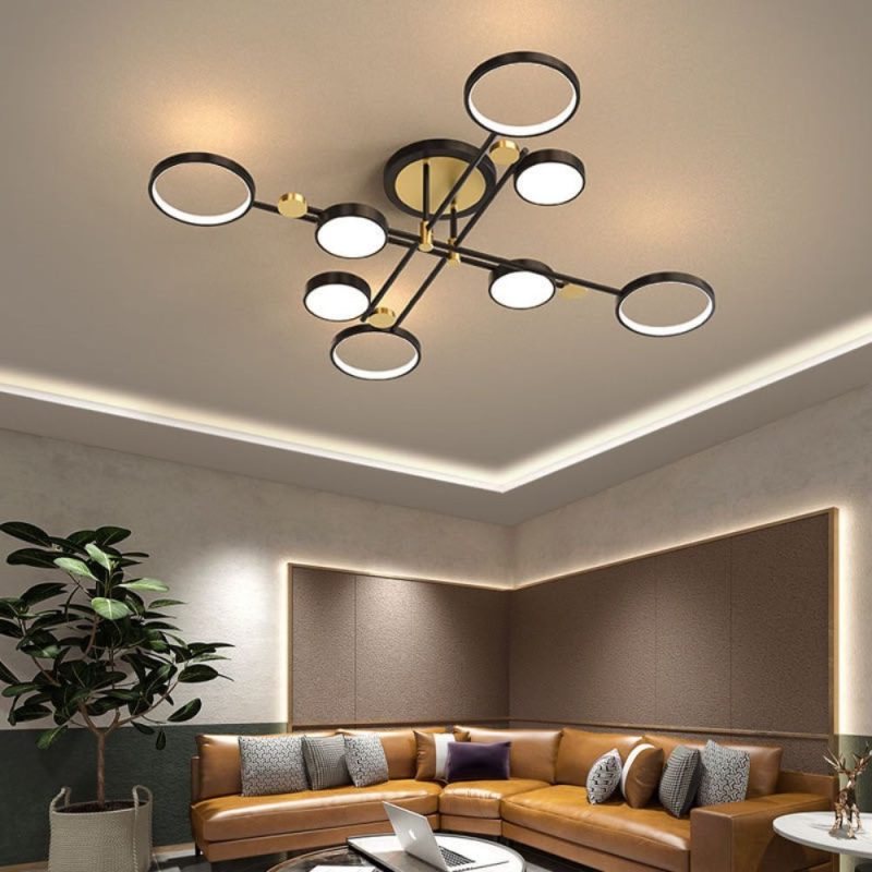 Lustra Led Cu Telecomanda, Elit's, Vidal YS, 144 w intensitate reglabila