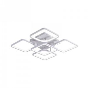 Lustra LED Cu Telecomanda, Lumina Rece Calda, Intensitate Reglabila Elit's Esnk40-5R 182 W
