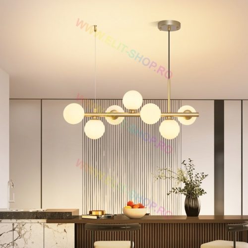 Lustra LED, Elit's Esn:369-7GD,Gold