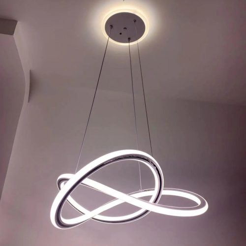 Lustra LED, Elit's, ESN1502, 3 Tipuri De Lumina, Inaltime Reglabila