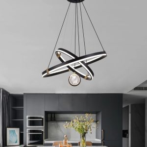 Lustra LED, Elit's, ESN1513, 3 Tipuri De Lumina, Inaltime Reglabila