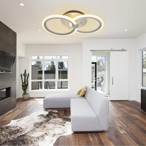 Lustra LED, Lumina Rece Calda, Intensitate Reglabila Elit's Esnb66-2R 48w