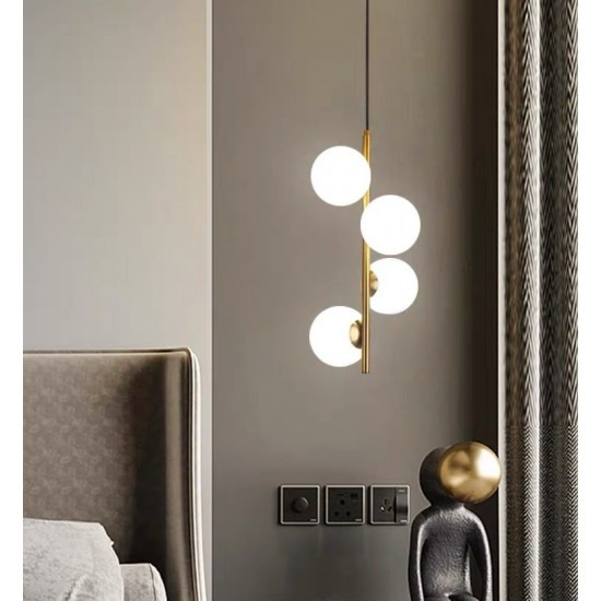 lustra-led-pendul-elit-s-imala-4-abajururi-bec-g9-gold3836.jpg Lustra LED Pendul Elit's Imala, 4 Abajururi, bec G9, Gold