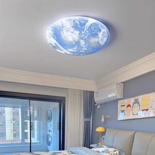 Lustra LED Plafoniera, Elit's, Pamant, 96W lumina calda ,rece si neutra