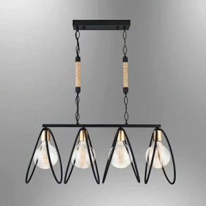 Lustra Pendul Elit's Negru 4-5