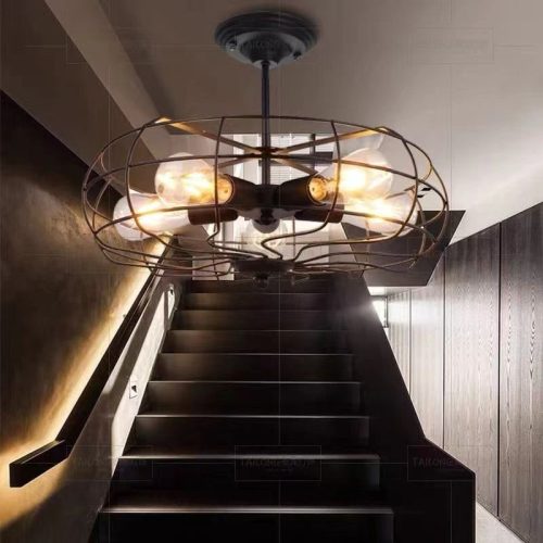 Lustra Pendul Negru 5 Elit's