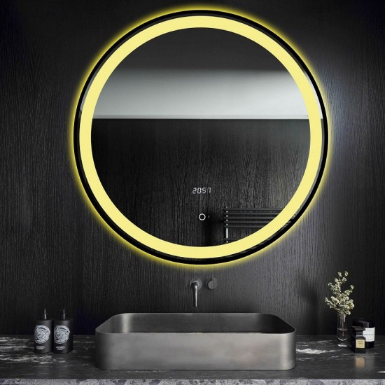 oglinda-baie-led-elit-s-premium-cu-senzor-de-miscare-lumina-rece-calda3772.jpg Oglindă Baie LED Elit's Premium cu Senzor de Miscare, Lumina Rece, Caldă și Neutră, 70cm, rama Neagra