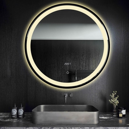 oglinda-baie-led-elit-s-premium-cu-senzor-de-miscare-lumina-rece-calda3774.jpg Oglindă Baie LED Elit's Premium cu Senzor de Miscare, Lumina Rece, Caldă și Neutră, 70cm, rama Neagra