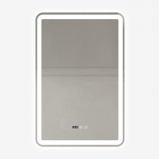 Oglindă Baie LED și Dezaburire Elit’s Premium cu Senzor Touch - Lumina Rece, Caldă și Neutră - 60x100cm