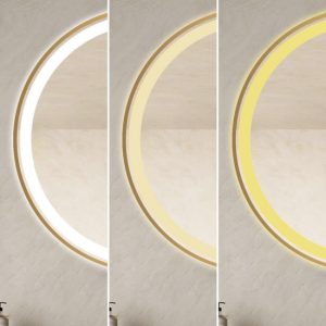 oglinda-baie-led-si-dezaburire-elit-s-premium-cu-senzor-touch-lumina3705.jpg Oglindă Baie LED și Dezaburire Elit’s Premium cu Senzor Touch, Lumina Rece, Caldă și Neutră, 70cm, Rama Rose Gold