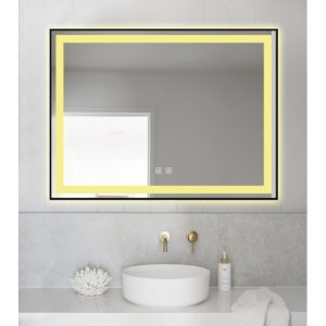 oglinda-baie-led-si-dezaburire-elit-s-premium-cu-senzor-touch-lumina3722.jpg Oglindă Baie LED și Dezaburire Elit’s Premium cu Senzor Touch - Lumina Rece, Caldă și Neutră - 80x60cm - Rama Negru Antichizat