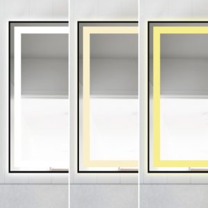 oglinda-baie-led-si-dezaburire-elit-s-premium-cu-senzor-touch-lumina3724.jpg Oglindă Baie LED și Dezaburire Elit’s Premium cu Senzor Touch - Lumina Rece, Caldă și Neutră - 80x60cm - Rama Negru Antichizat