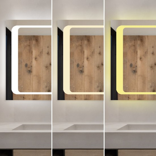 oglinda-baie-led-si-dezaburire-elit-s-premium-cu-senzor-touch-lumina3742.jpg Oglindă Baie LED și Dezaburire Elit's Premium cu Senzor Touch, Lumina Rece, Caldă și Neutră, 90x65cm - O experiență de utilizare confortabilă și practică în baia dumneavoastră
