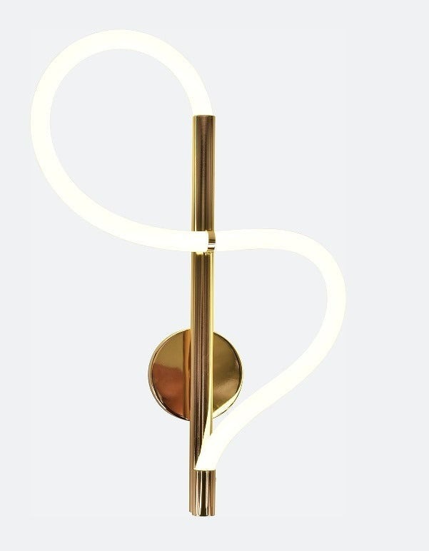 Aplica LED,Elit's Neo Gold, 15W, Auriu/Alb