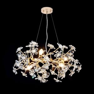 Lustra led ,Elit's Exclusive Evelyn LUX Gold, 80 cm