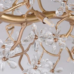 Lustra led ,Elit's Exclusive Evelyn LUX Gold, 80 cm