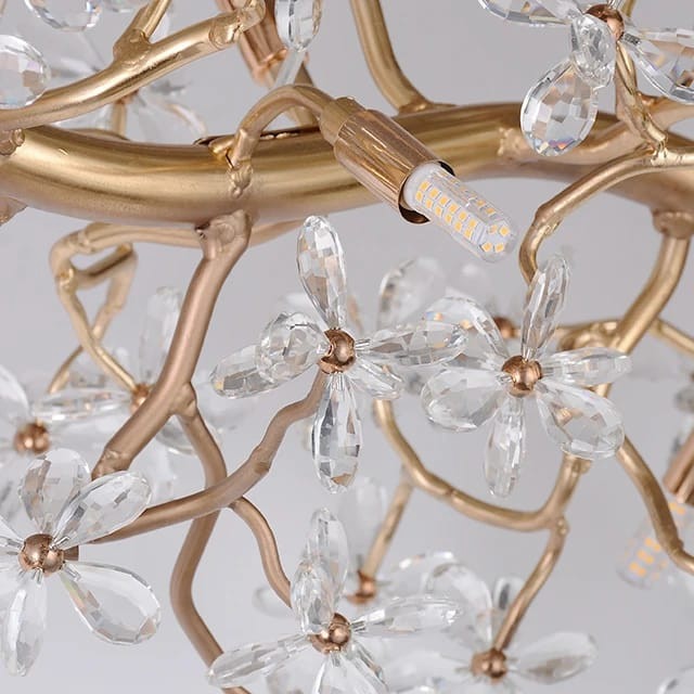Lustra led ,Elit's Exclusive Evelyn LUX Gold, 80 cm