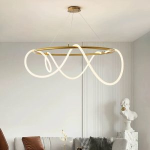 Lustra led ,Elit's Neo Gold 80 cm, 70w