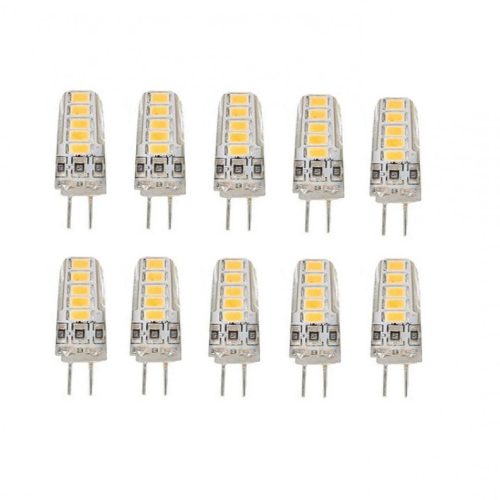 Set 10 X Becuri LED,Elit's G4, Lumina Calda, 3000K, 3W