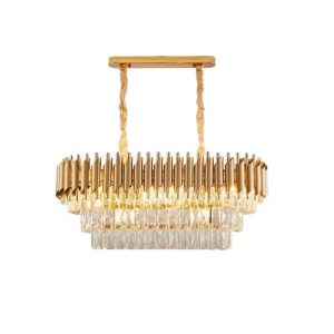 candelabru-cristal-raven-80-30-c (3) Candelabru de cristal Elit's Raven, 80-30 cm, culoare aurie