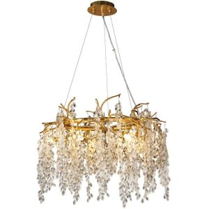 candelabru-led-cristal-elit-s-ev (1) Candelabru LED Cristal Elit's Evea Gold, 8xE14, 60 cm