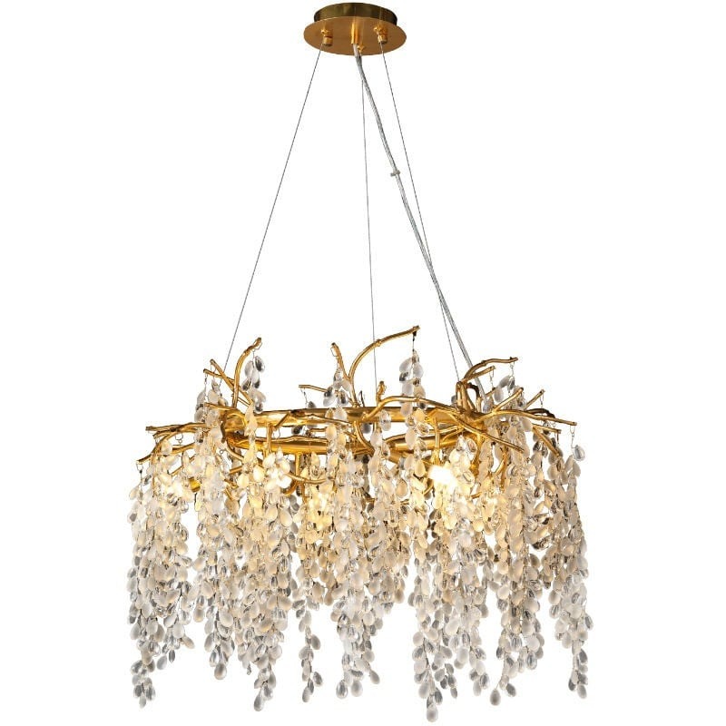 candelabru-led-cristal-elit-s-ev (1) Candelabru LED Cristal Elit's Evea Gold, 8xE14, 60 cm