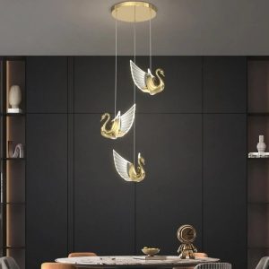 Lustra led Premim Gold, Lebada