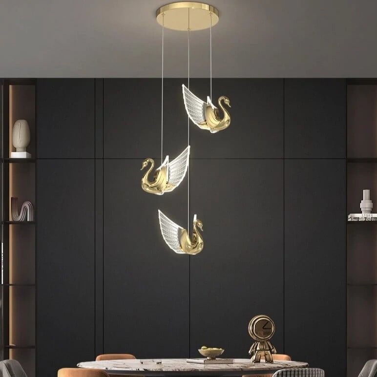 Lustra led Premim Gold, Lebada