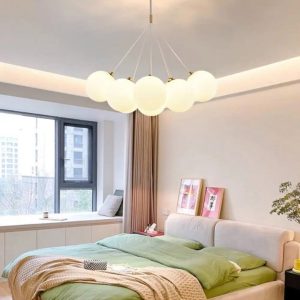 Lustra led suspendata,Elit's Zuya 7 globuri Alb