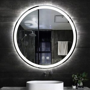 Oglindă Baie LED Premium cu Senzor Touch,Elit's Lumina Rece/Calda/Neutra, 70cm