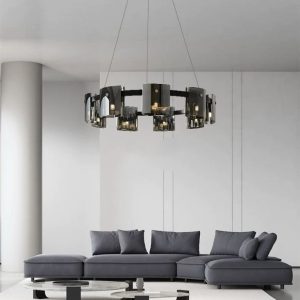Lustra Ella 80cm, Black Elit's