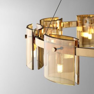 Lustra Ella 80cm, Gold Elit's