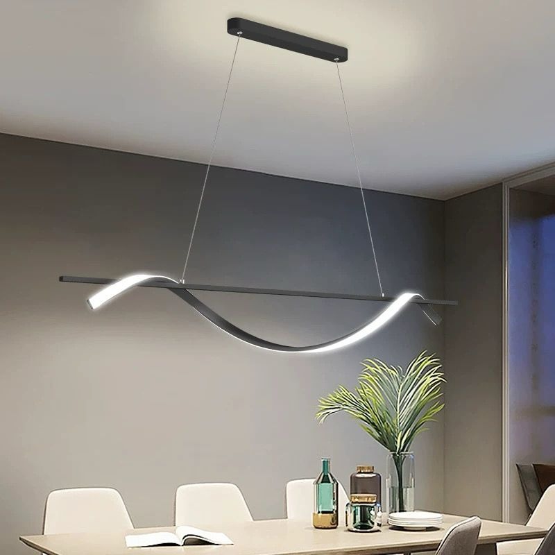 Lustra suspendata cu telecomanda 30w, Black Elit's