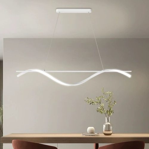 Lustra suspendata cu telecomanda 30w, White Elit's