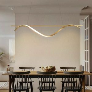 Lustra suspendata cu telecomanda 30w, Gold Elit's