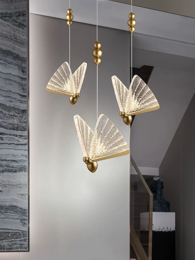 Untitled (38) Lustra Butterfly Two, 12w, 24cm Elit's