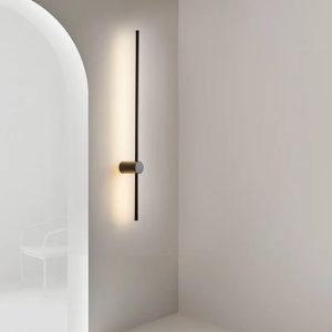 Aplica LED 100cm, Negru, 36W Elit's