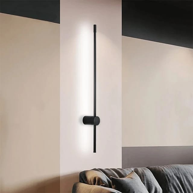 Aplica LED 100cm, Negru, 36W Elit's
