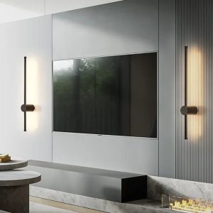 Aplica LED 100cm, Negru, 36W Elit's
