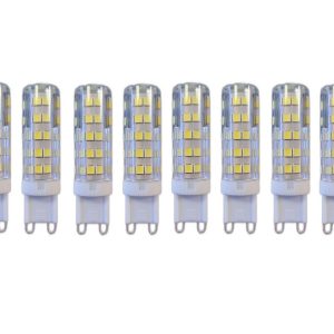 Set 10 X Becuri LED, G9, 7W Elit's