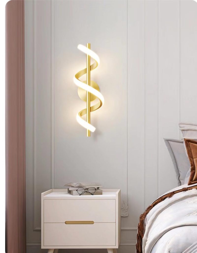 Untitled (69) Aplica Elissa, trei tipuri de lumina, 40cm, Gold Elit's