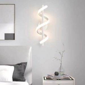 Untitled (71) Aplica Elissa, trei tipuri de lumina, 40cm, Alb Elit's