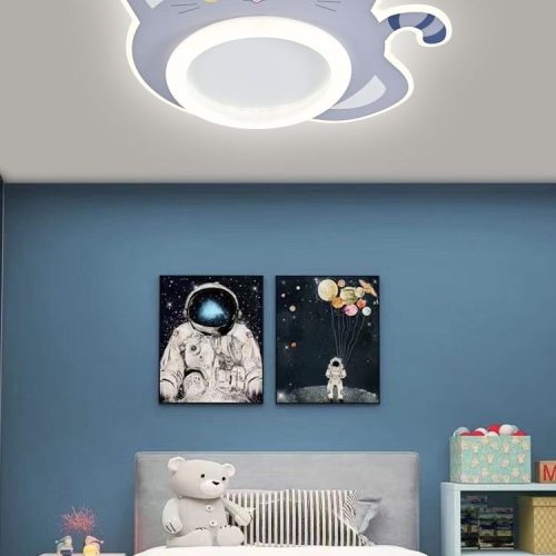Lustra cu Telecomandă Baby Room Cat, 65w Elit's
