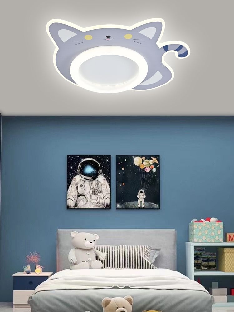 Lustra cu Telecomandă Baby Room Cat, 65w Elit's