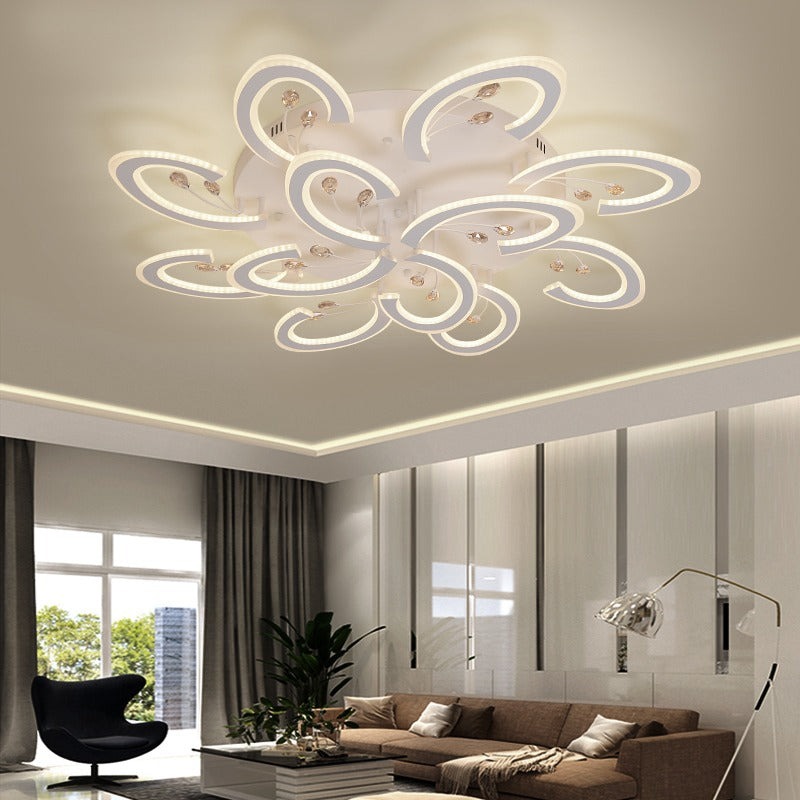 WhatsAppImage2021-10-06at11.25.4 Lustra LED Cu Telecomanda, Elit’s, Esn K53-12,Alb, 280w