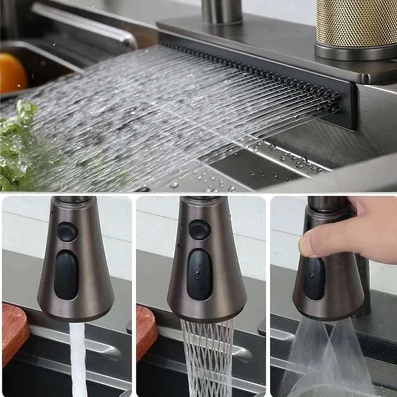 Chiuveta Bucatarie Profesionala Multifunctionala , Inox, ESNFY3018 Elit's