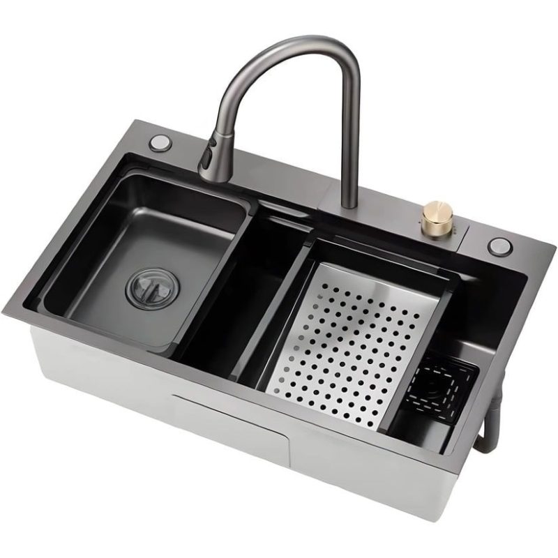 Chiuveta Bucatarie Profesionala Multifunctionala , Inox, ESNFY3018 Elit's